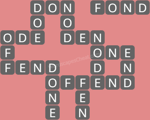 Wordscapes level 6301 answers