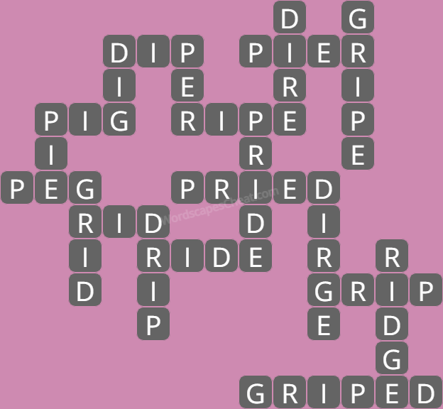 Wordscapes level 6349 answers