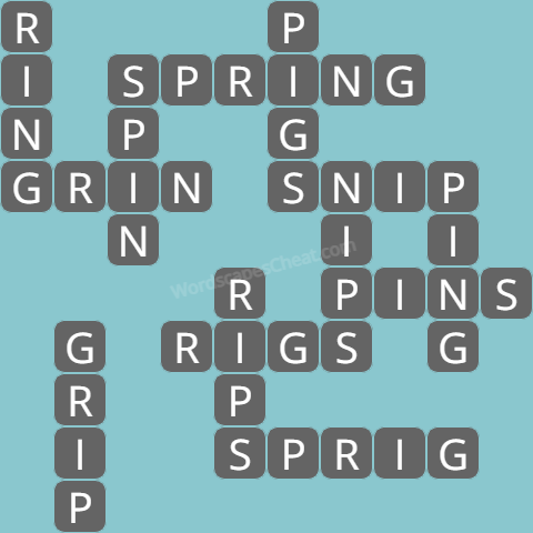 Wordscapes level 6376 answers
