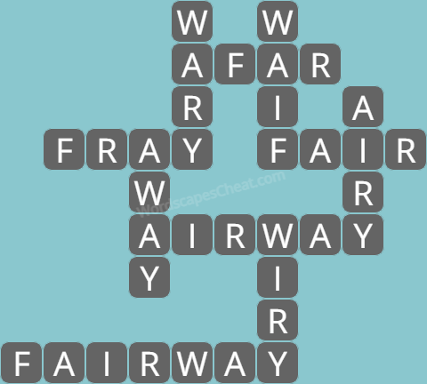 Wordscapes level 6386 answers