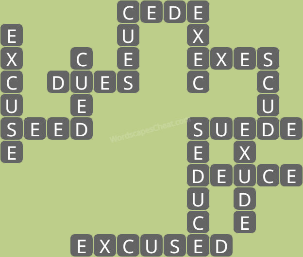 Wordscapes level 6433 answers