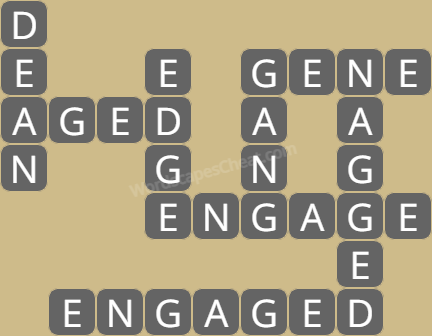 Wordscapes level 6442 answers