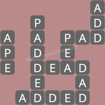 Wordscapes level 6460 answers