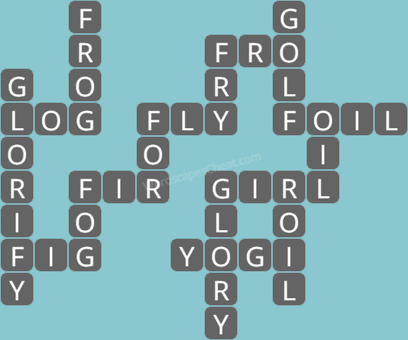 Wordscapes level 6476 answers