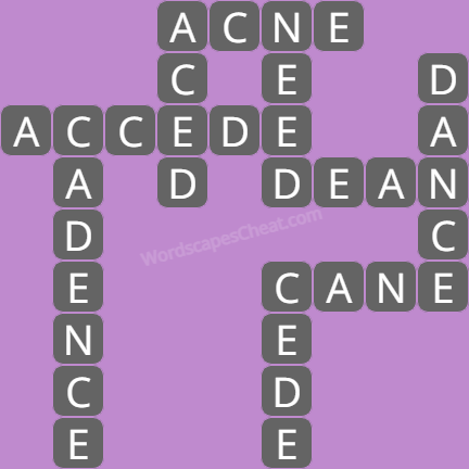 Wordscapes level 6478 answers