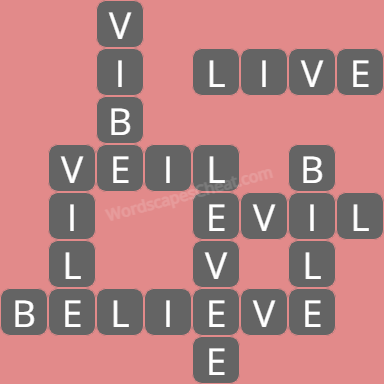 Wordscapes level 6491 answers