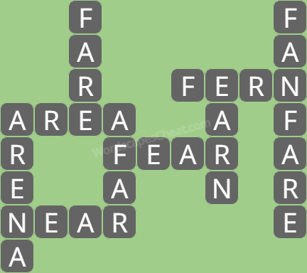 Wordscapes level 6494 answers