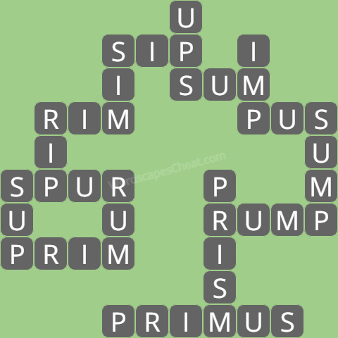 Wordscapes level 6504 answers