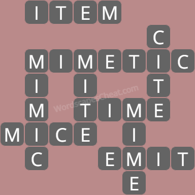 Wordscapes level 6540 answers
