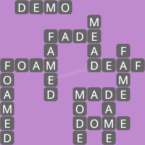 Wordscapes level 6558 answers