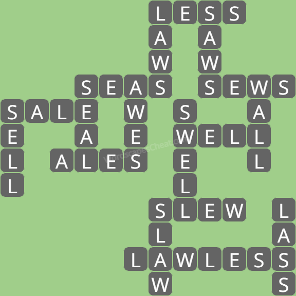 Wordscapes level 6564 answers
