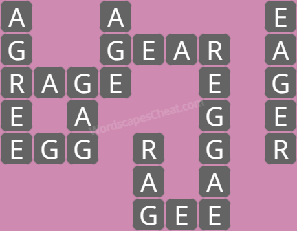 Wordscapes level 6569 answers