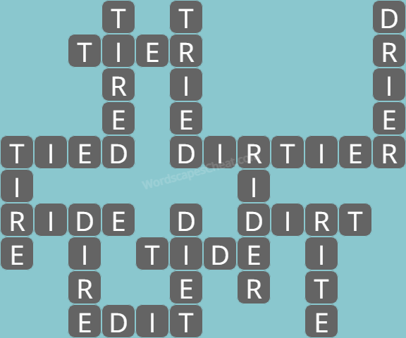 Wordscapes level 6576 answers