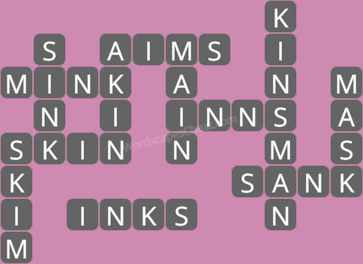 Wordscapes level 6579 answers