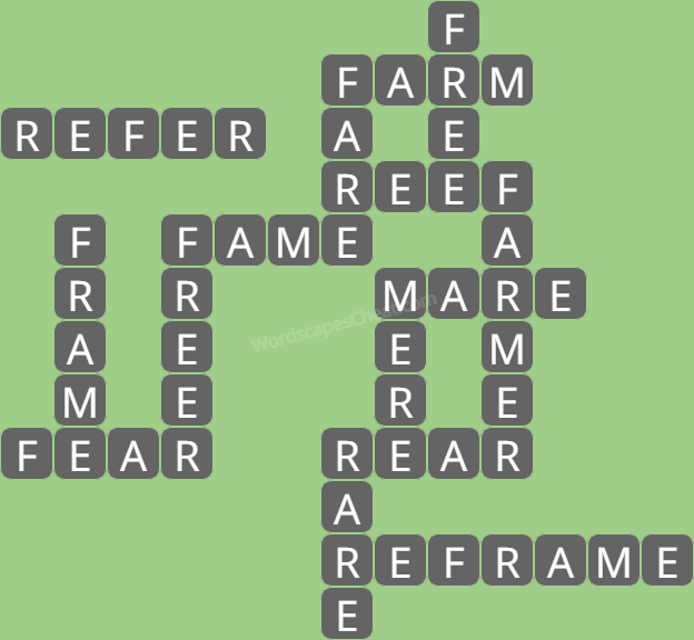 Wordscapes level 6584 answers