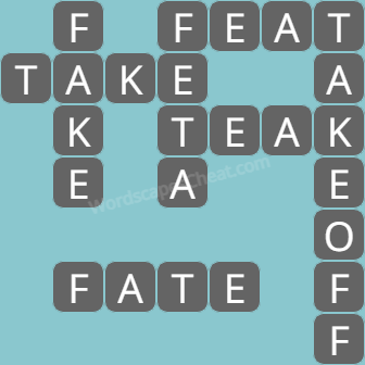 Wordscapes level 6586 answers