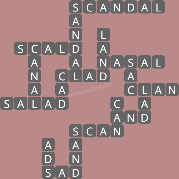 Wordscapes level 6630 answers