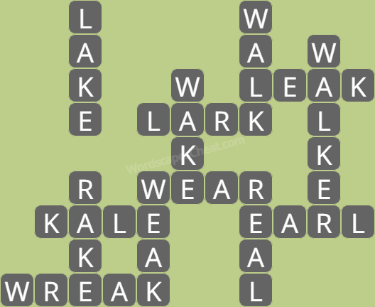 Wordscapes level 6673 answers
