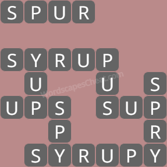Wordscapes level 6710 answers