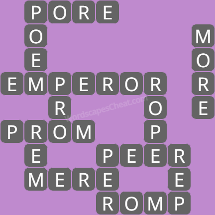 Wordscapes level 6728 answers