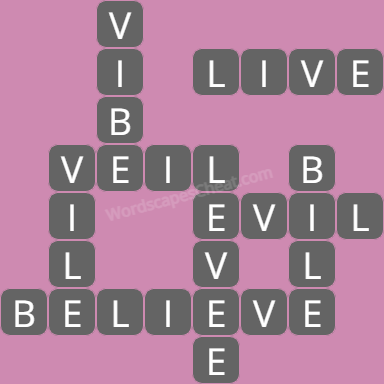 Wordscapes level 6749 answers