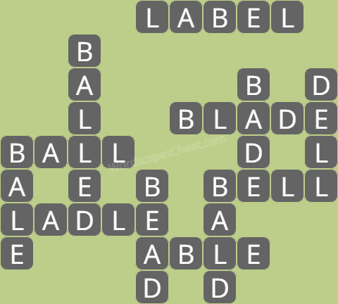 Wordscapes level 6813 answers
