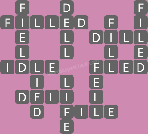 Wordscapes level 6819 answers