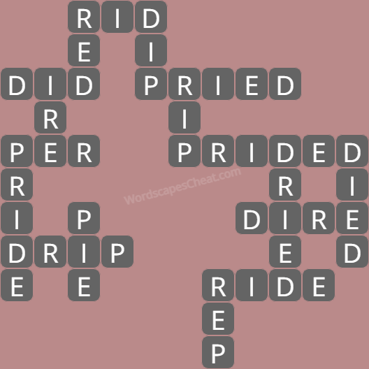 Wordscapes level 6820 answers