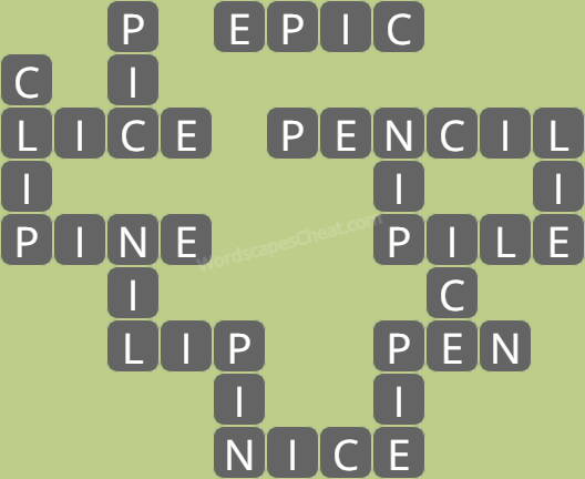 Wordscapes level 6823 answers