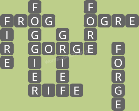 Wordscapes level 6833 answers