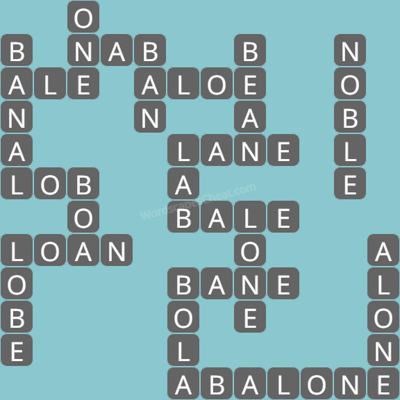 Wordscapes level 6896 answers