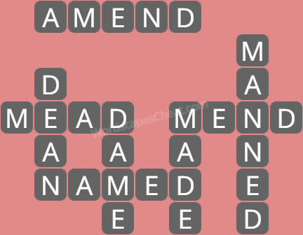 Wordscapes level 6911 answers