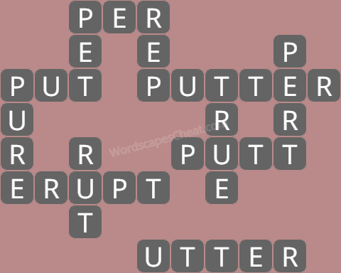 Wordscapes level 6960 answers