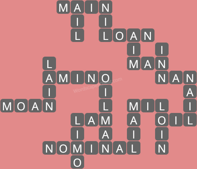 Wordscapes level 6961 answers