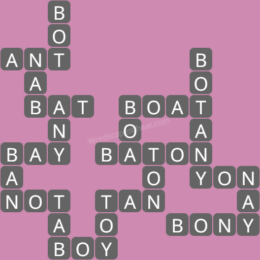 Wordscapes level 6989 answers
