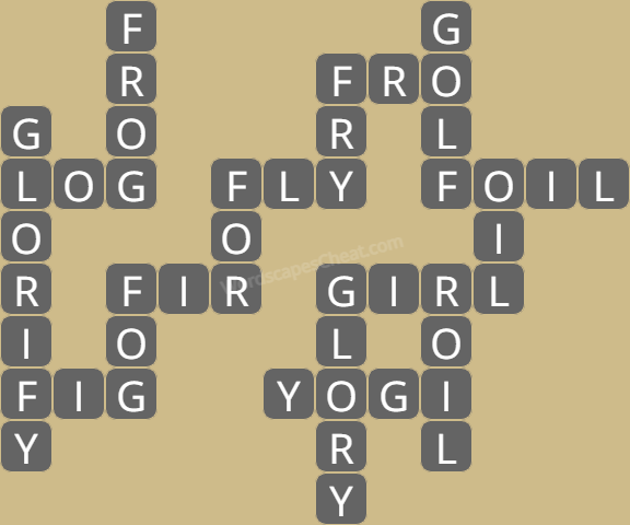 Wordscapes level 6992 answers