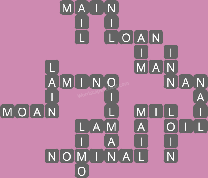 Wordscapes level 7009 answers
