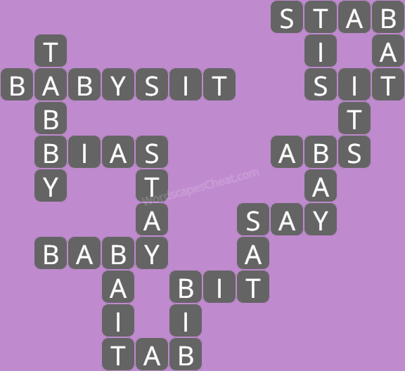 Wordscapes level 7018 answers