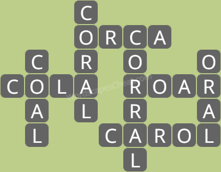 Wordscapes level 7043 answers