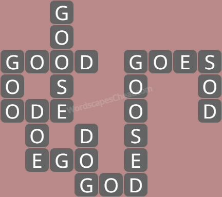 Wordscapes level 7070 answers