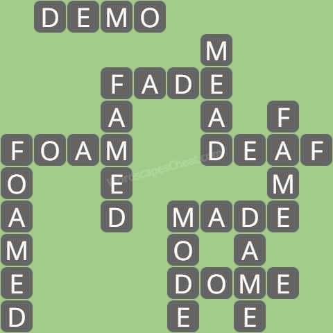 Wordscapes level 7074 answers