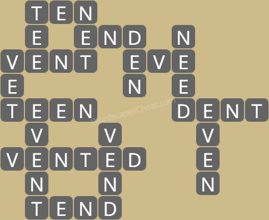 Wordscapes level 7092 answers