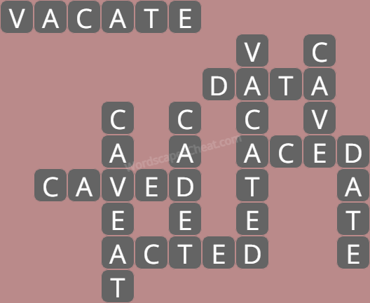 Wordscapes level 7120 answers