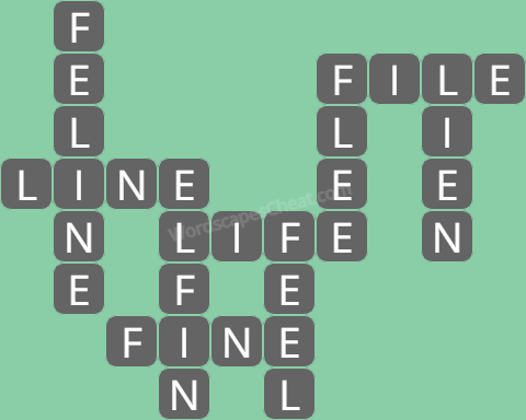 Wordscapes level 7145 answers