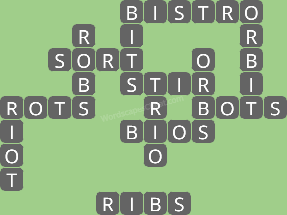 Wordscapes level 7164 answers