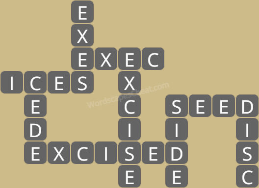 Wordscapes level 7172 answers