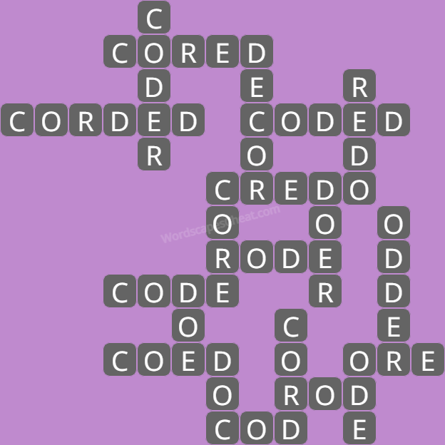 Wordscapes level 7208 answers