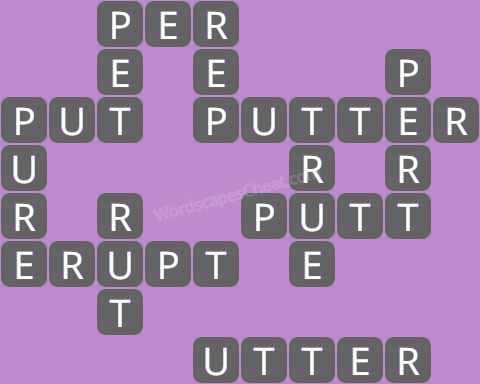 Wordscapes level 7218 answers