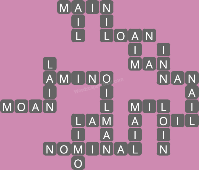 Wordscapes level 7219 answers