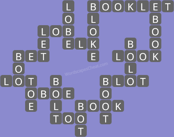 Wordscapes level 7227 answers